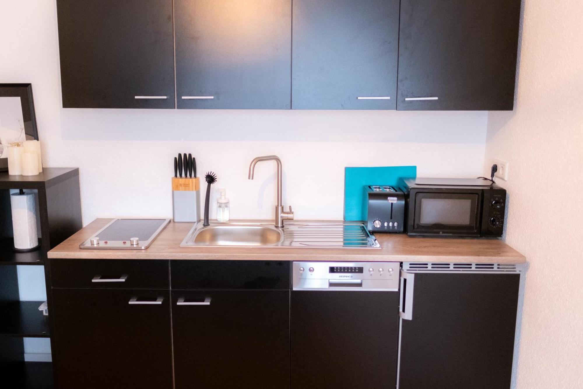 Klassen Apartments! Stadtnahes Ferienhaus* Mit Terrasse In Aulendorf * Fuer 6-8 Personen 외부 사진